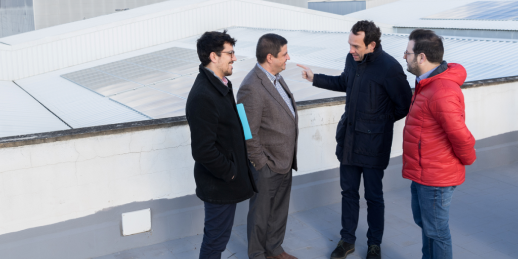 Visita del consejero de Territorio, Energía y Movilidad, Marc Pons.