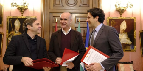 El Ayuntamiento de Sevilla y el COAAT firman un convenio para impulsar la eficiencia energética