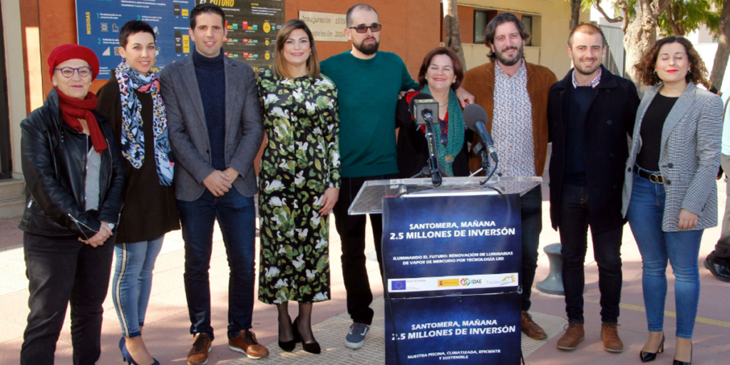 Presentación por parte de los responsables municipales del Ayuntamiento de Santomera