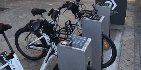 Las bicicletas eléctricas de Madrid se cargarán con energía producida en plantas renovables