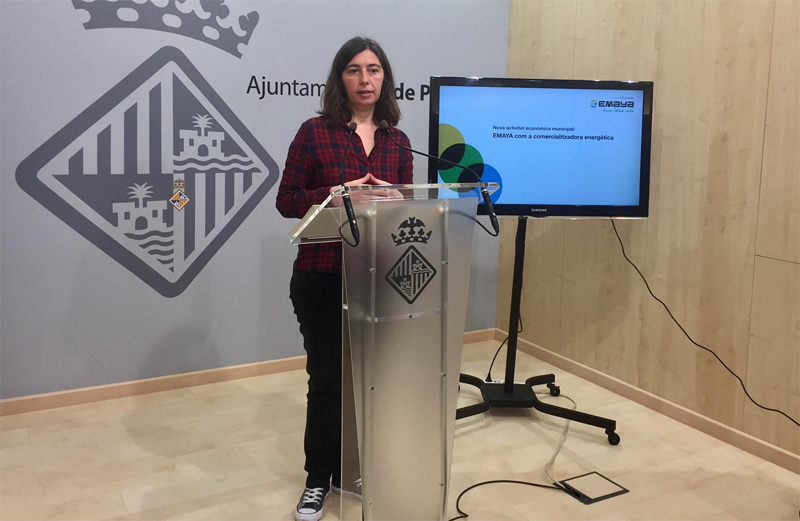 Neus Truyol, teniente de alcalde de Ecología, Agricultura y Bienestar Animal, ha presentado hoy la propuesta que se llevará al próximo Pleno del Ayuntamiento de