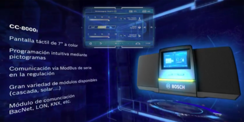 Sistema de regulación CC-8000 de Bosch