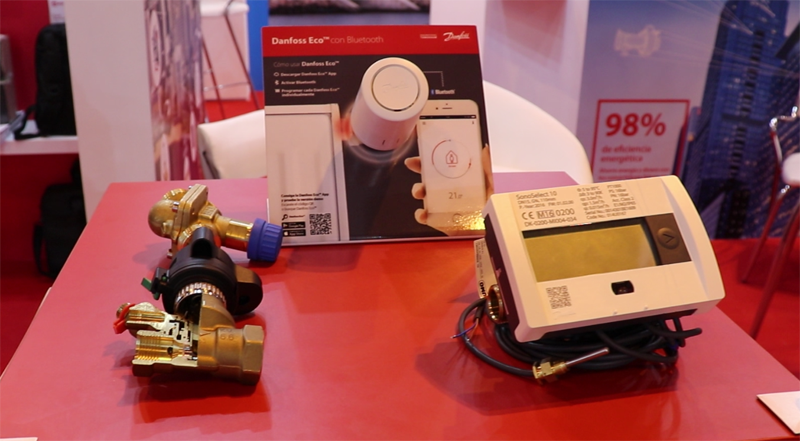 Stand de Danfoss en Climatización y Refrigeración 2019. 