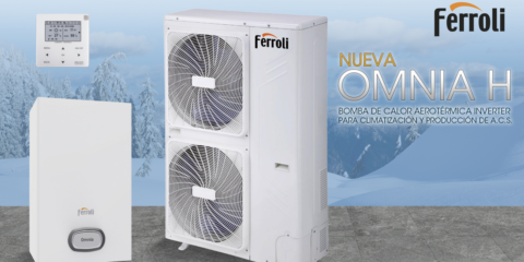 Las nuevas bombas de calor Omnia H se incorporan a la gama de aerotermia de Ferroli