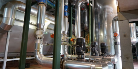 La red de calor con biomasa de Soria continúa su expansión para llegar a viviendas antiguas y de nueva construcción