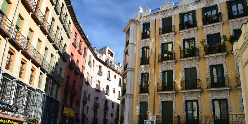 Edificios viviendas Madrid.