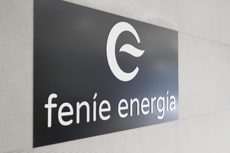 Logo de Feníe Energía. 