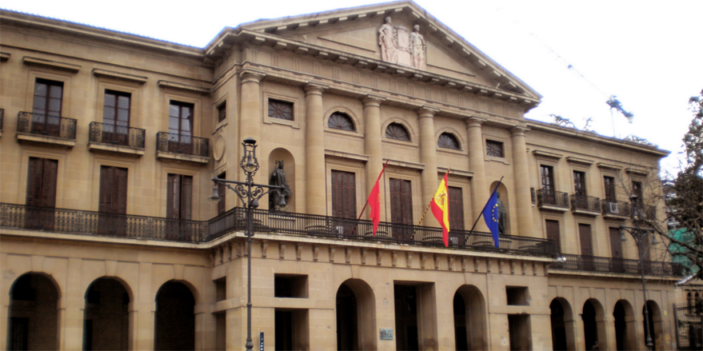 Palacio de Navarra, sede del Gobierno de Navarra.