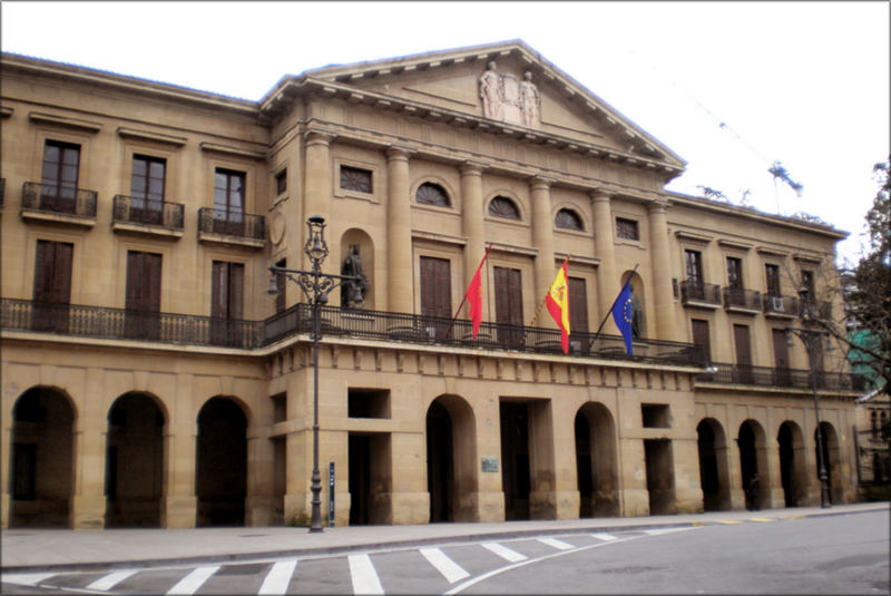 Palacio de Navarra, sede del Gobierno de Navarra.