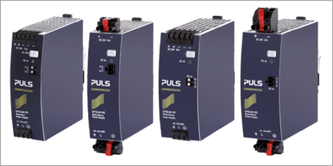 El distribuidor Olfer presenta las fuentes de alimentación CP10.241 Dimension de Puls con transistor Mosfet