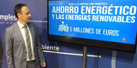 La Región de Murcia convoca ayudas para favorecer el ahorro energético y el autoconsumo entre las empresas