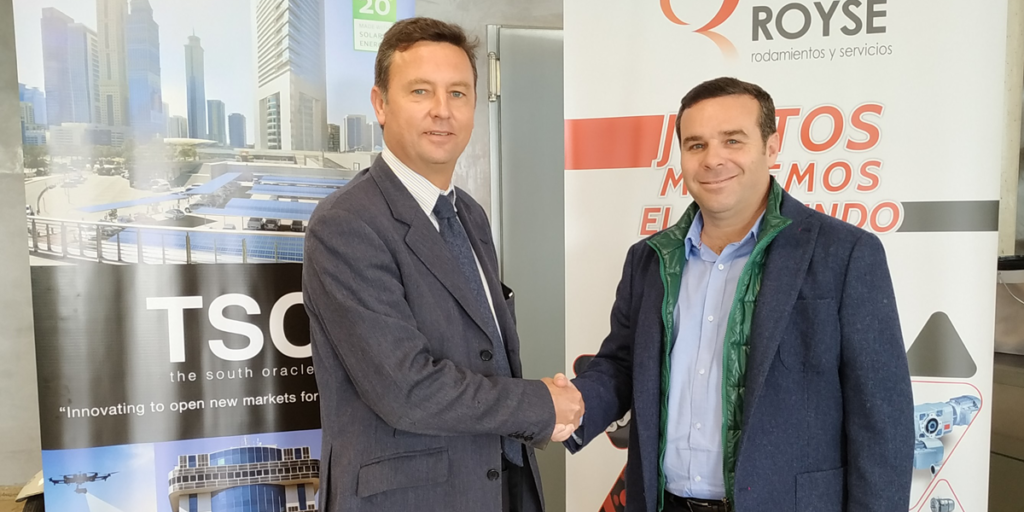 Firma del acuerdo entre TSO y Grupo Royse.