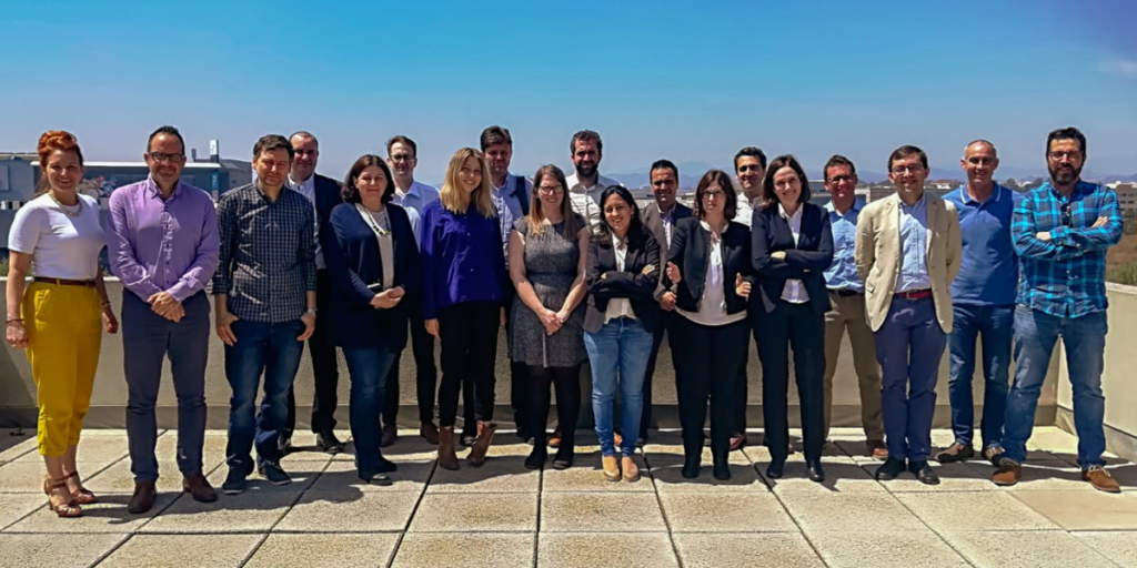 Participantes en la reunión del proyecto eTEACHER celebrada en Málaga.