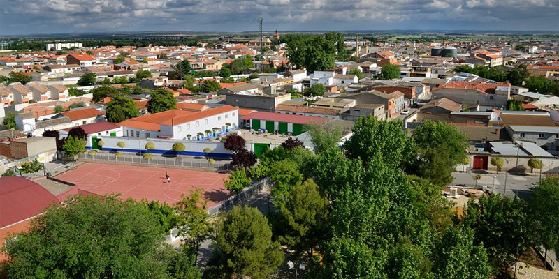 Vista panorámica de Argamasilla de Alba.