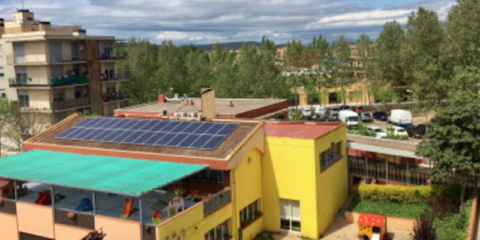 La escuela infantil municipal de la localidad gerundense Bisbal d`Empordà se suma al autoconsumo fotovoltaico