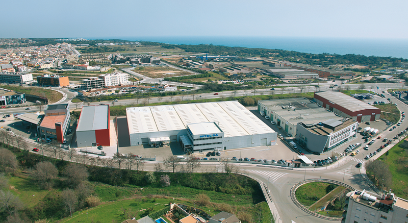 Sede central y fábrica en Vilanova i la Geltrú (Hitecsa) 