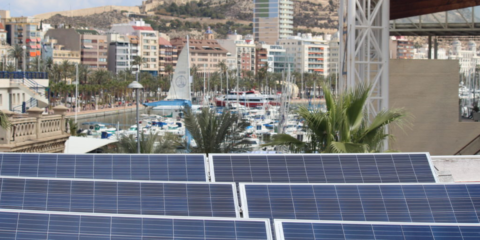 Autoconsumo y compra de energía 100% renovable para que el Puerto de Alicante sea más sostenible