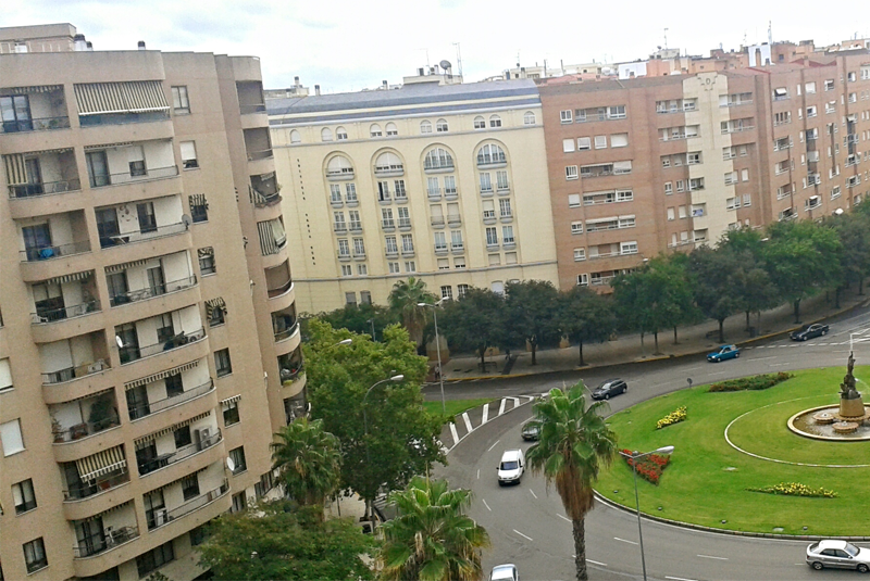 Edificios residenciales en Badajoz. 
