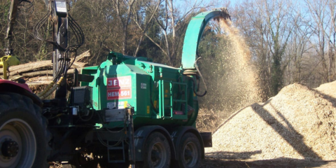 La biomasa forestal cubriría el 20% de la demanda de energía térmica del tejido industrial de la provincia de Barcelona