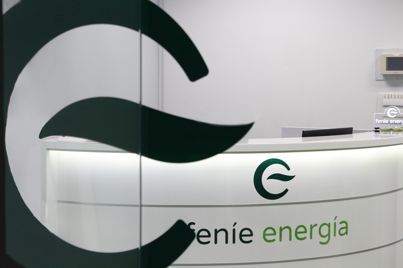 Logo de Fenía Energía. 