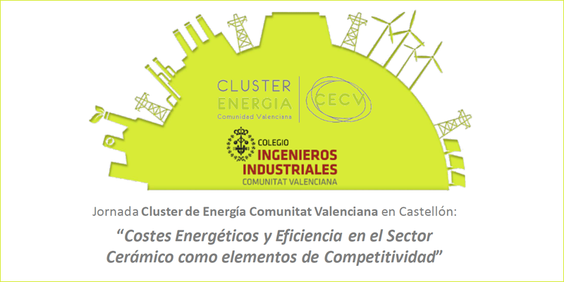 Programa de la Jornada "Costes energéticos y eficiencia en el sector cerámico como elementos de competitividad".