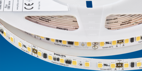 Signify lanza Fortimo LEDFlex G1, las tiras LED flexibles de la marca Philips