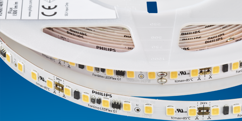 Tiras LED marca Philips de Signify