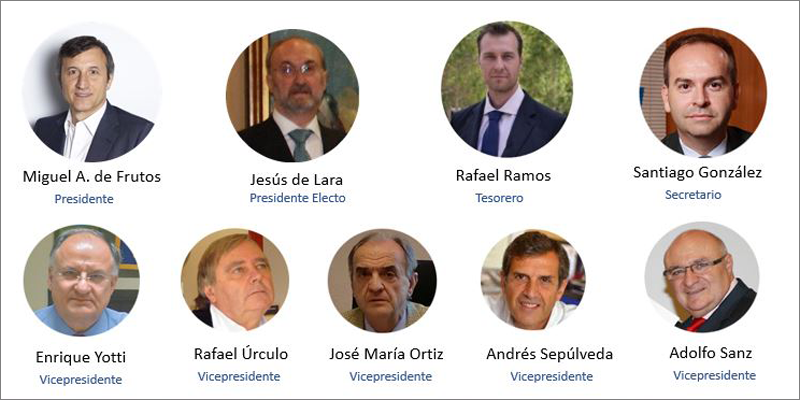 Órgano de Gobierno de Ashrae Spain Chapter para 2020