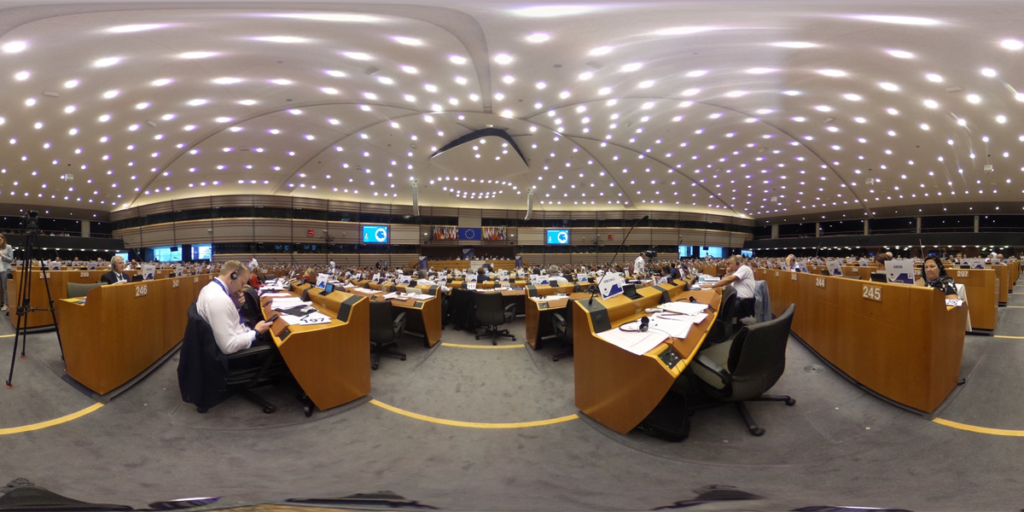 Sesión plenaria del Comité Europeo de las Regiones.