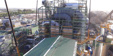 La planta de biomasa de 46 MW que se construye en Huelva inicia su última fase de pruebas