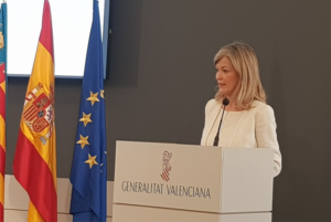 Gabriela Bravo, consellera de Justicia, Interior y Administración.