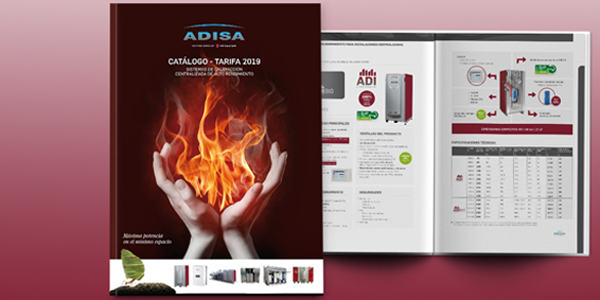 Catálogo 2019 de Adisa Heating.