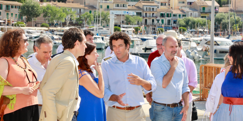 Luminarias LED y nuevos cuadros eléctricos aumentan la eficiencia energética del Puerto de Sóller de Mallorca