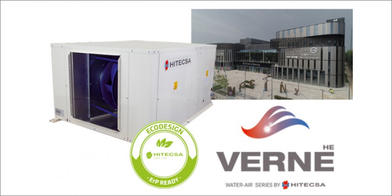 Hitecsa instala sus equipos Verne en la climatización del nuevo centro comercial Galería Mlociny de Varsovia