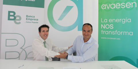 Los clientes de Avaesen podrán financiar sus instalaciones de autoconsumo con préstamos emitidos por Caixa Popular