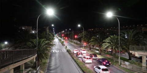 El 23% del alumbrado público de Málaga ya cuenta con luminarias de tecnología LED