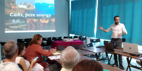 Jóvenes desempleados de Cádiz reciben formación sobre gestión energética en el marco del proyecto europeo YESclima