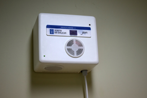 Uno de los dispositivos fijos que permite medir los parámetros de confort y seguridad.