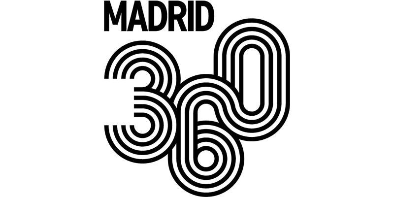 Logo de la Estrategia de Sostenibilidad Ambiental Madrid 360.