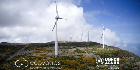 Las oficinas de ACNUR en España serán suministradas exclusivamente con electricidad de origen 100% renovable