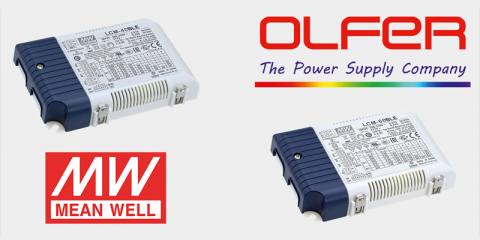 Driver de corriente constante con tecnología bluetooth Casambi de Mean Well para el control de iluminación LED