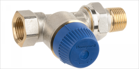 Válvula termostática Kombi-TRV para el equilibrado dinámico de los radiadores Resideo