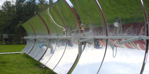 Investigan la viabilidad de una instalación de colectores solares térmicos de concentración para uso residencial en Gran Canaria