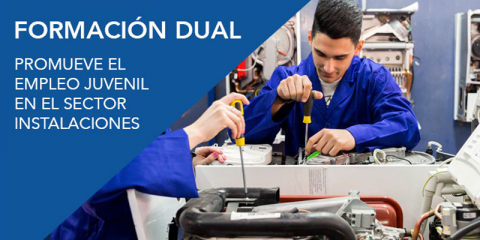 Un programa de formación dual incentiva el empleo juvenil en el sector de las instalaciones energéticas