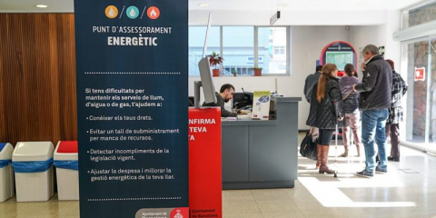 Barcelona ya cuenta con once puntos de asesoramiento energético desde que entraron en funcionamiento en 2017