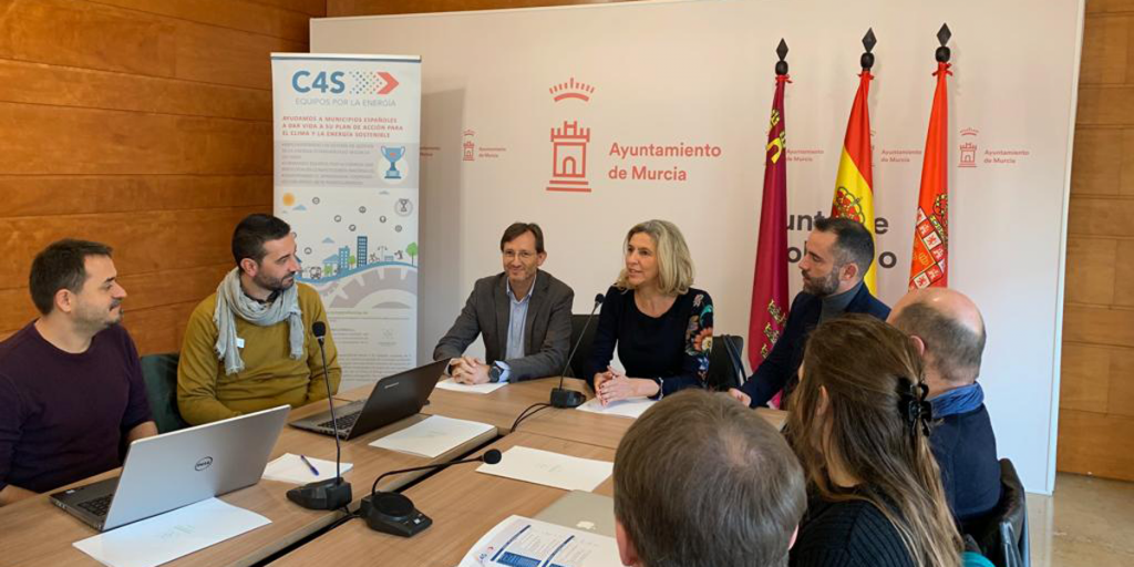 Reunión del proyecto europeo ‘Compete4SECAP en el Ayuntamiento de Murcia.