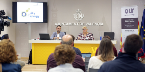 Aplicación de uso público que da a conocer el consumo energético de los edificios del Ayuntamiento de Valencia