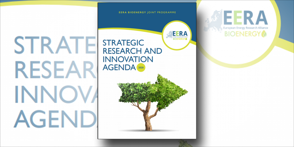 Portada de la Agenda Estratégica de Investigación e Innovación 2020 de EERA BioEnergy.
