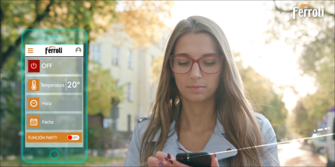 Cronotermostato Connect Smart WiFi de Ferroli