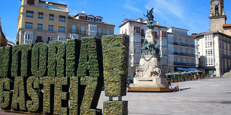 Plaza Ayuntamiento Vitoria-Gasteiz.
